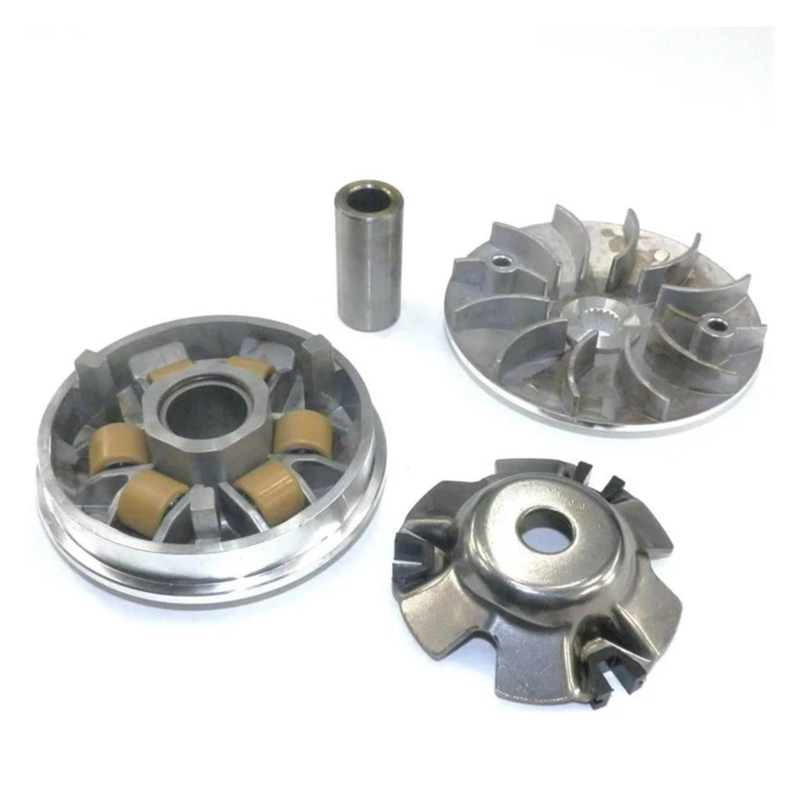 Para GY6 125cc 150cc Scooter Ciclomotor ATV GO KART Motocicleta Ventilador Embrague Variador Rodillos Peso Correa Transmisión 743 20 30 Correa de transmisión