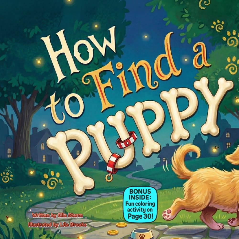 How to Find a Puppy: A Funny Rhyming Adventure About Searching, Surprises, and Finding Your Furry Friend
