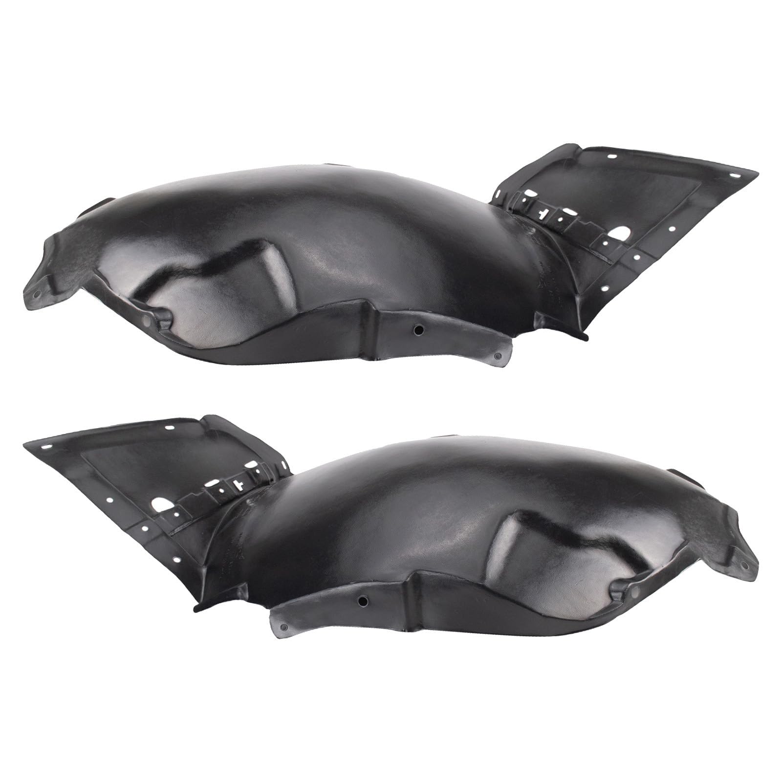 TRQ Front Inner Fender Liner Set | For 2008-2013 Infiniti G37 IN1248112 IN1249112