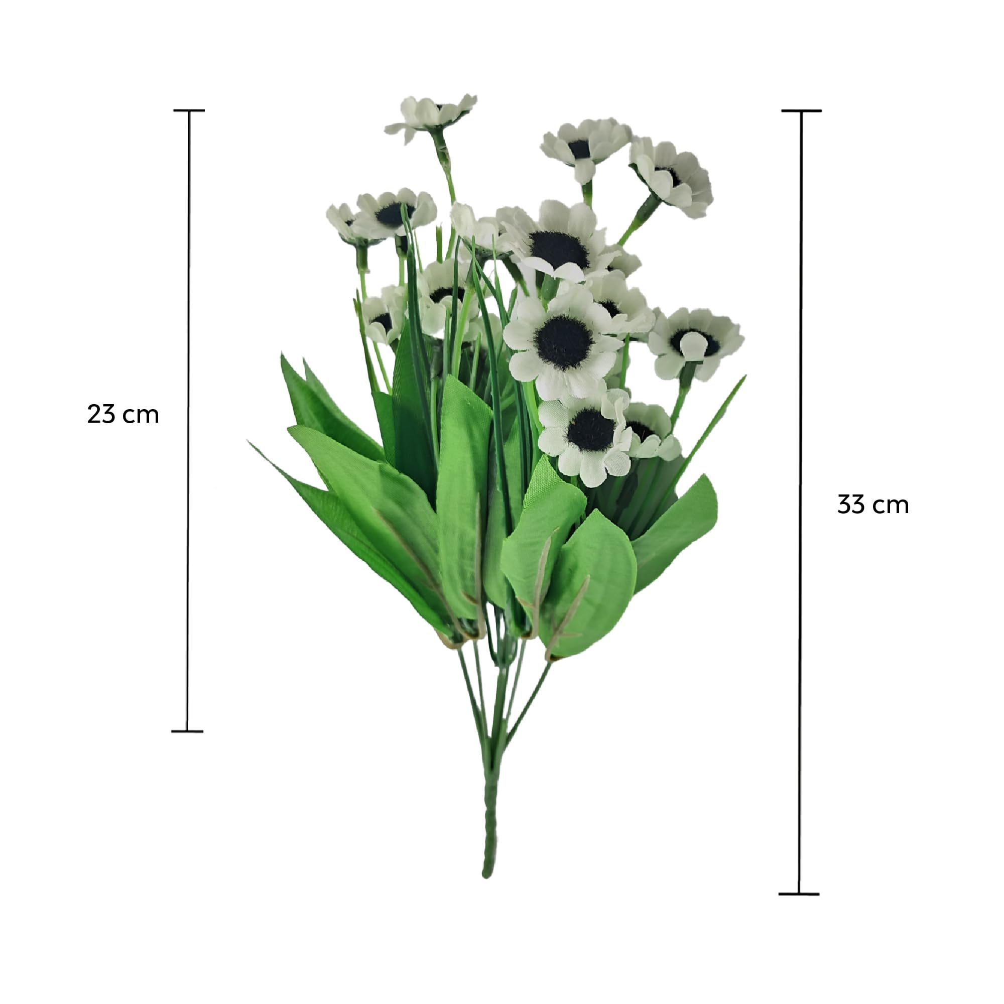 Kraft Seeds by 10CLUB Artificial Daisy Flowers | White Daisy