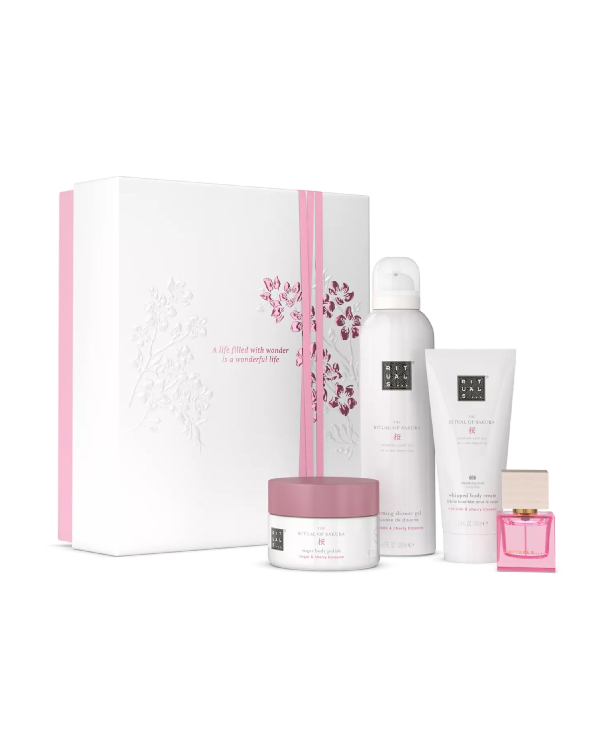 Rituals Pflege-Geschenkset Sakura Gift Set M – 4-teilig