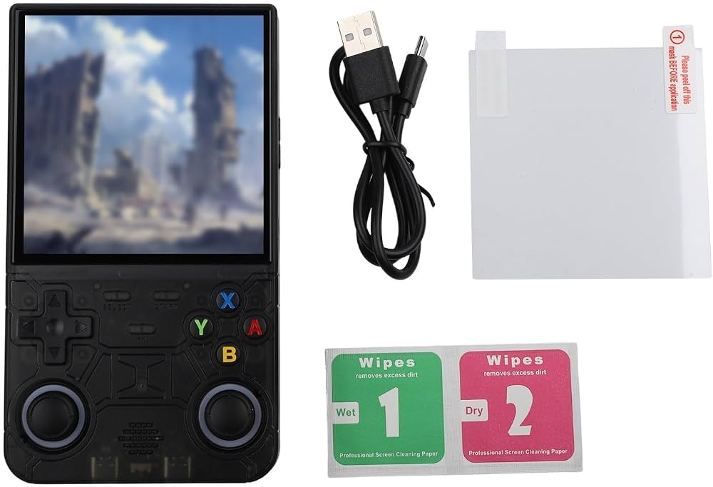 R36 Ultra 128GB Retro Handheld Game Console - Schermo HD da 4