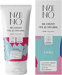 Nuno BB Cream FPS Natural Cor 02 Bege Médio 50 ml