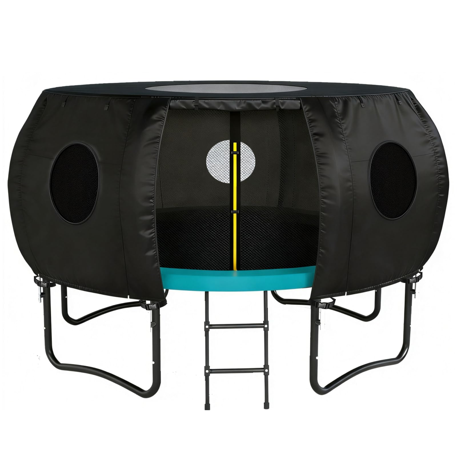 14FT Trampoline Tent, for 8 Curved Pole Trampoline, Sunroof, Cover Only