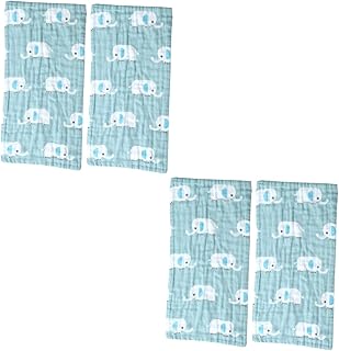 Toyvian 4 Peças Toalhas De Bebê Toalhas De Bebê Para Crianças Toalha De Banho Para Crianças Toalha De Mão De Algodão Para Bebê Toalha De Rosto De Bebê Toalha De Banho Para Recém-Nascidos