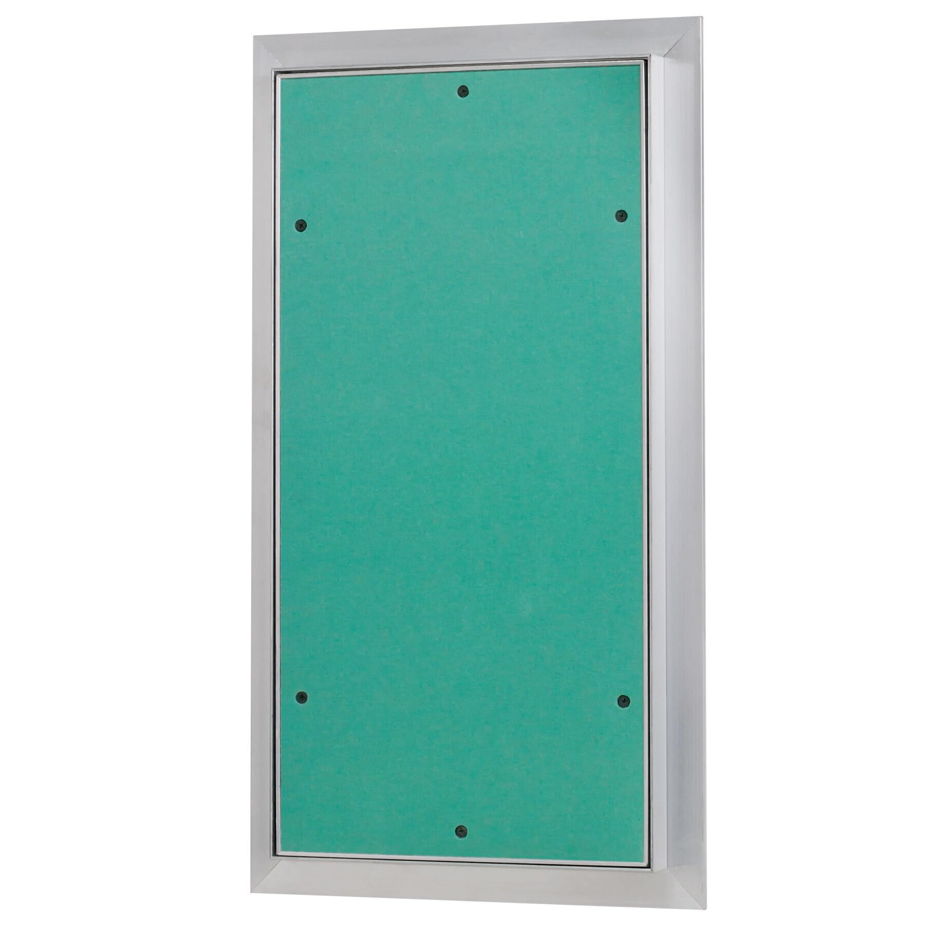 Revisionsklappe Trockenbau 250 x 500 mm – Revisionstür - Wartungsklappe mit 25 mm imprägnierter GK-Einlage und Druckverschluss – aus korrosionsbeständigem Aluminium – befliesbar – MW multi werkzeug