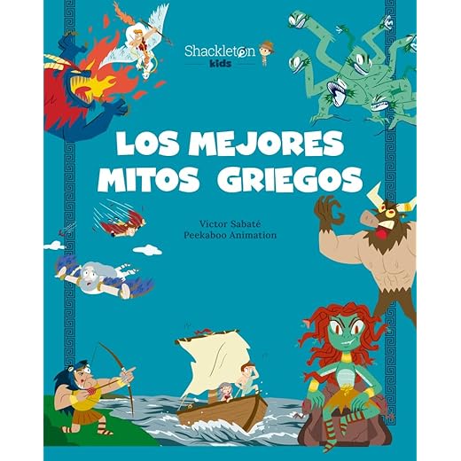 Los mejores mitos griegos: Descubre el maravilloso mundo de la mitología griega, en una colección de divertidos libros infantiles.: 10 (MITOLOGIA PARA NIÑOS)