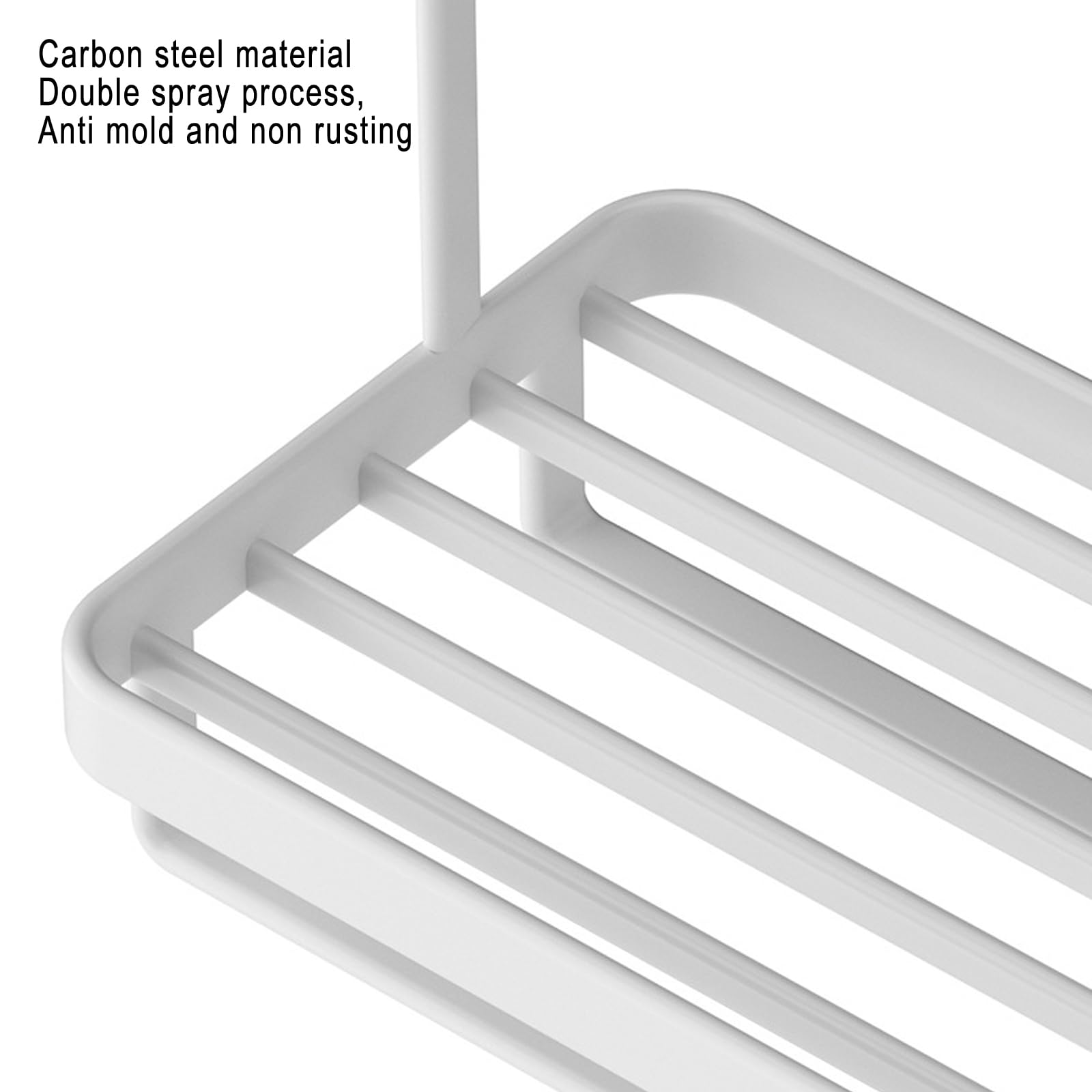 Organizzatore per lavello da cucina, contenitore per spugna per la pulizia dei piatti, per organizzare sotto il lavandino, soluzione per riporre oggetti in cucina, dimensioni: 25 x 9 x 22 cm