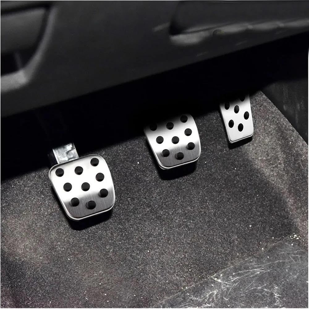 SET 3 Copri Pedali in Gomma per FIAT 500 F L R - Freno Frizione