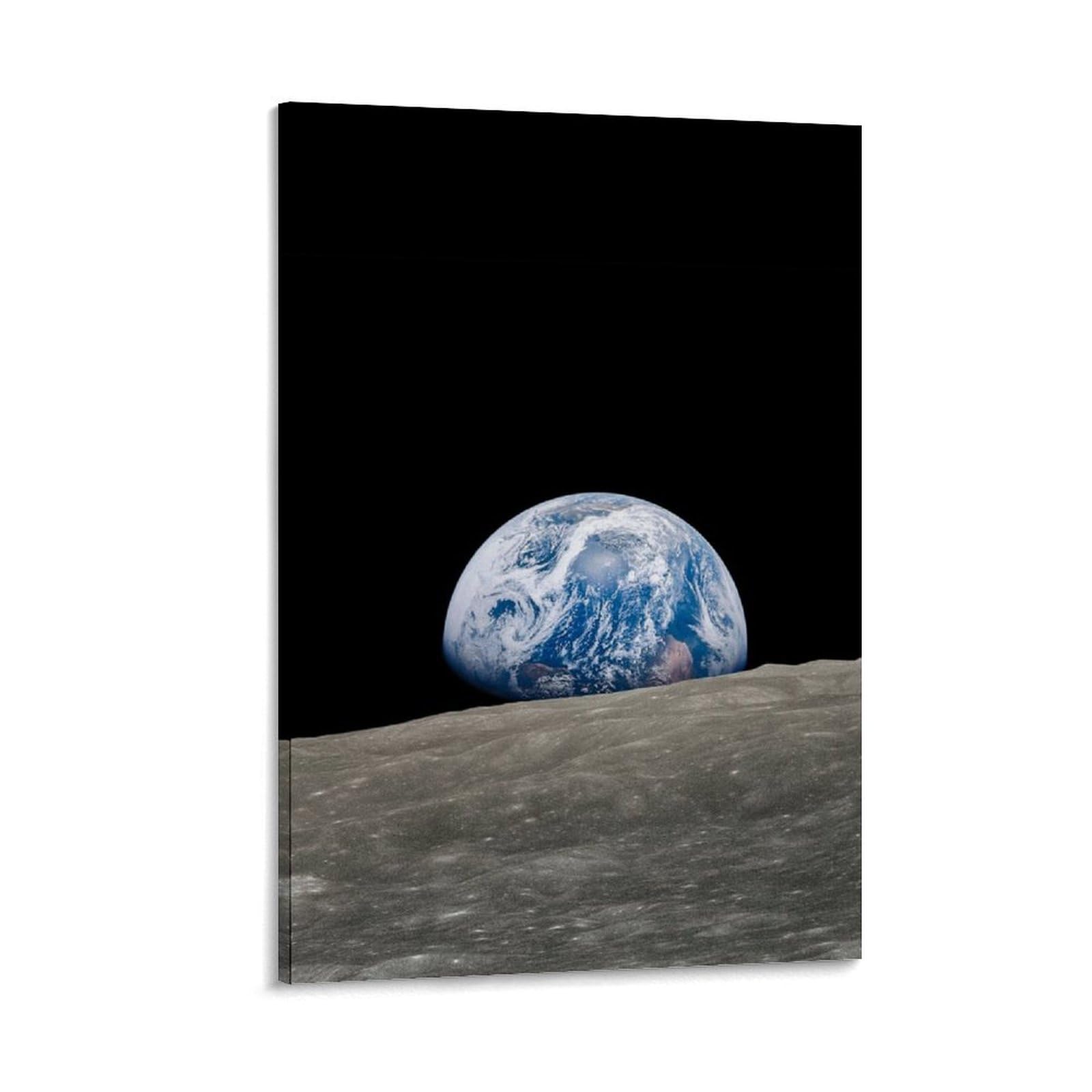 Earthrise(1) Space Poster Office Room Decor Cosmic Starry Sky Wall Art Posters for Wall Decoration 16x24inch(40x60cm)