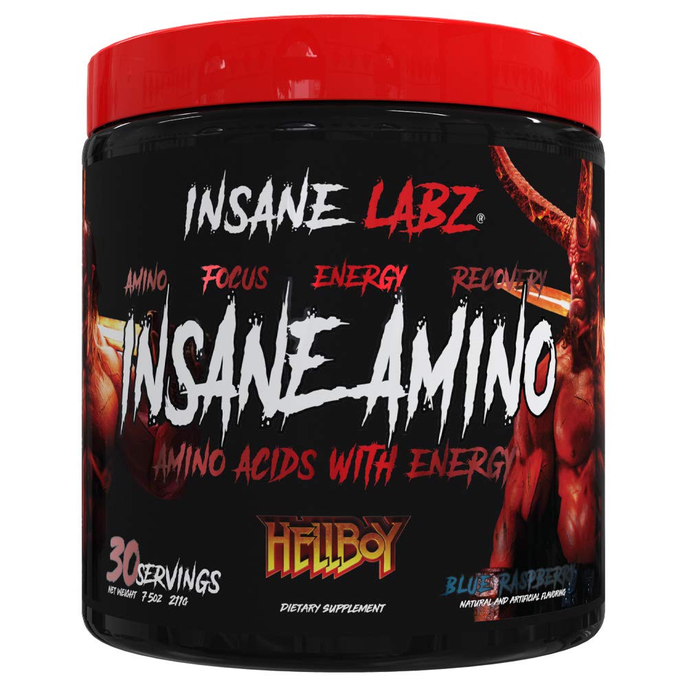 Buy Insane Labz Insane Amino Hellboy Edition, BCAA with Energy Focus