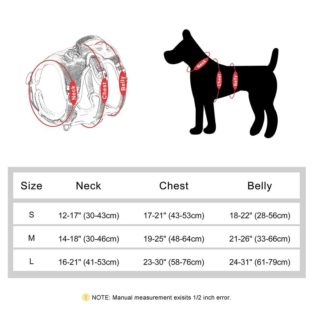 Con Maniglia Di Controllo Pettorina Per Cani Riflettente Per Esterni Pettorina Per Animali Domestici In Nylon Traspirante Gilet Per Cani Da Camminata Addestramento Da Caccia Da Campeggio Per Cani