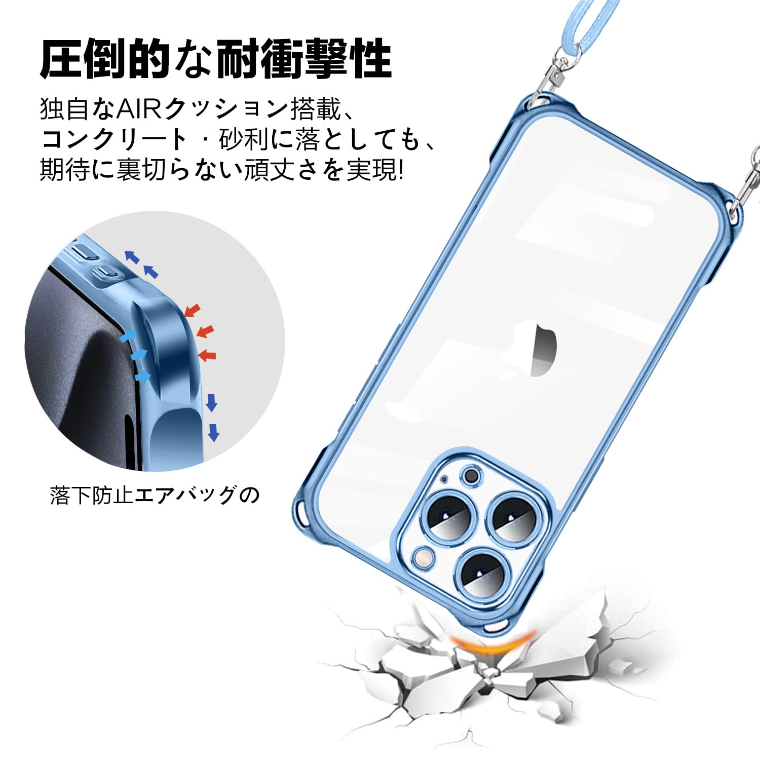 Amazon.co.jp: NISIILNG iPhone 15 Pro Max 用 ケース クリア