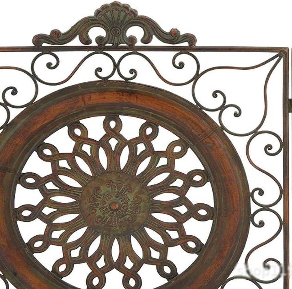 暖炉のドア スパークスクリーン ヨーロッパ風 錬鉄製 金属フレーム 暖炉スクリーン パーティション 防火シールド フェンス 壁 防火