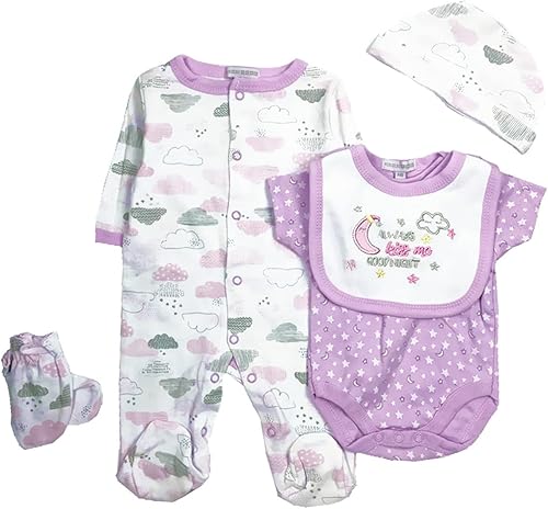 Reborn Baby Dolls Ropa Trajes de 22 pulgadas Accesorios de ropa de niña Juego de 5 piezas para muñecas recién nacidas de 20-23 pulgadas