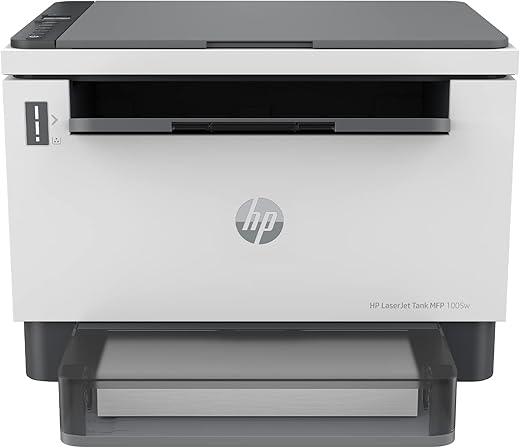 HP Laserjet Tank MFP 1005W,Wireless,Print,Copy,Scan,Hi-Speed USB 2.0,Bluetooth Monochrome Laser Printers Le,Up to 22 Ppm,150-Sheet Input…