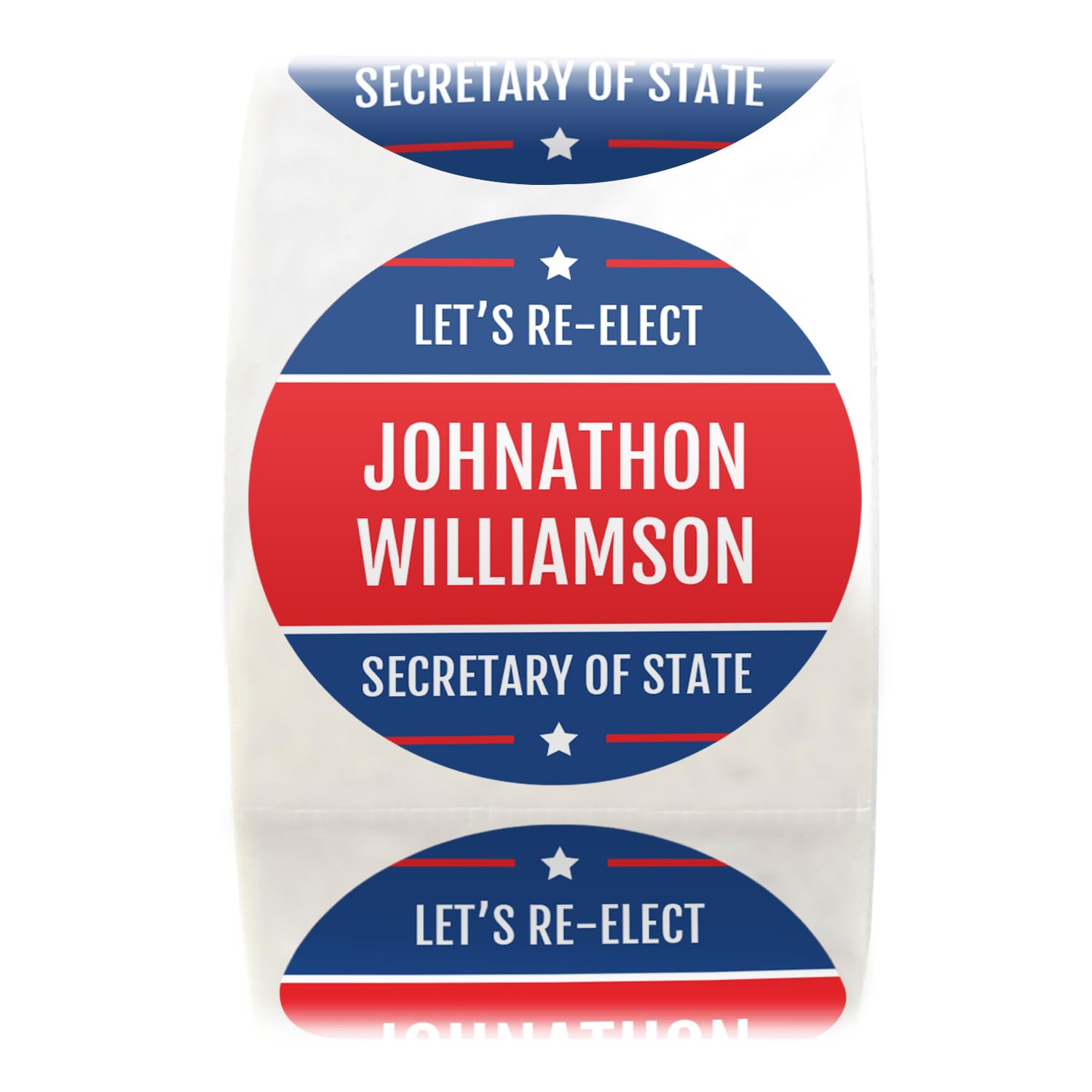 Make Your Own Campaign Stickers