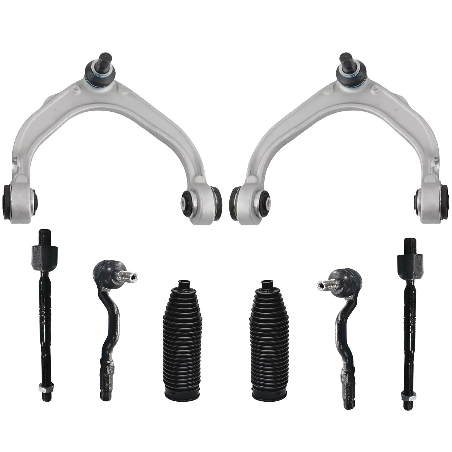 Detroit Axle - 8pc Front End Suspension Kit for 2007-2013 BMW X5 2008-2014