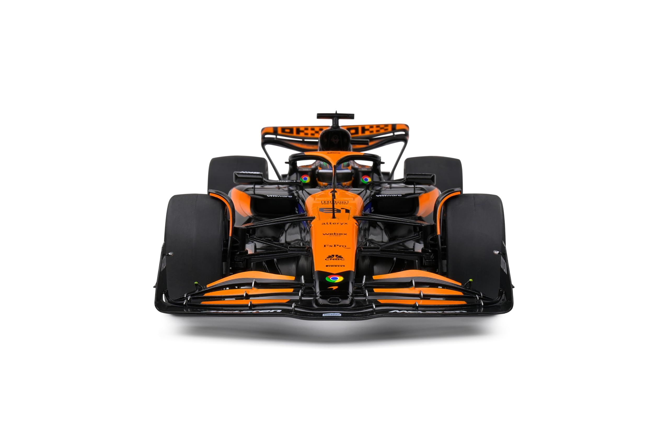 Amazon.com: Solido 1:18 McLaren F1 Team MCL38 E.Piastri : Arte y