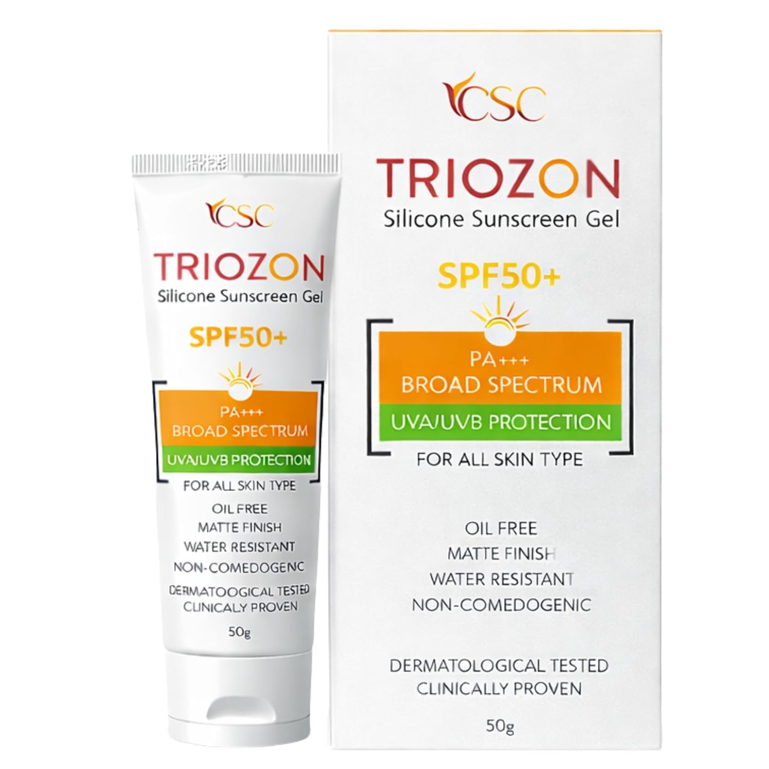 MEDISHOPP Triozon Silicone Sunscreen Gel Spf 50+ Pa+++ | Broad