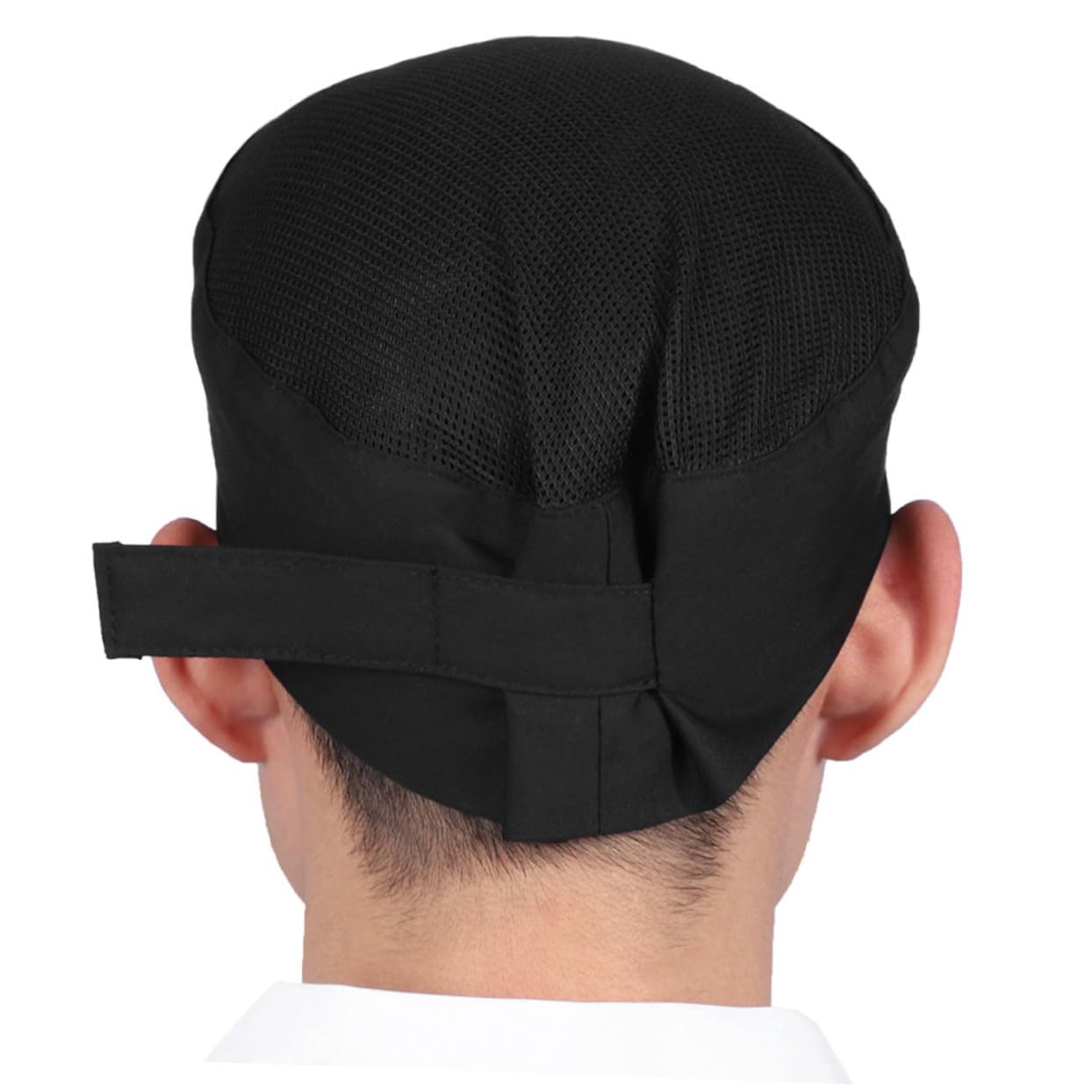 Sombrero De Cocinero Sombrero Transpirable Sombreros Trabajo De Cocinero Gorro Cocinero Gorro Chef Sombrero De Cocina Sombrero De Trabajo Ropa De Algodón Black
