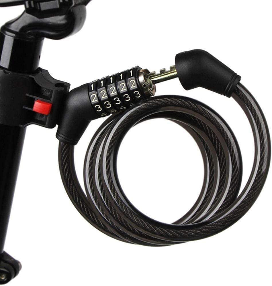 Mini câble antivol for vélo en alliage de zinc
