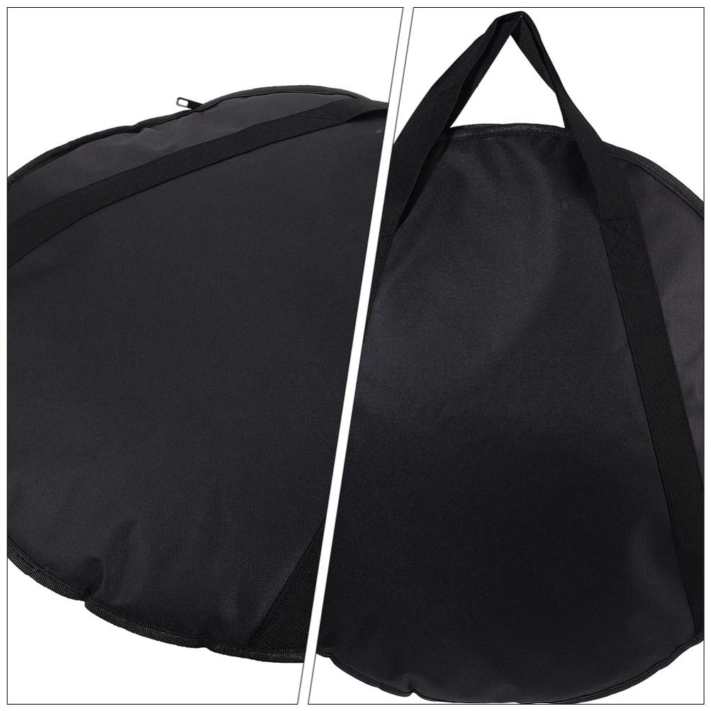 Vaguelly Wear Resistant Cymbal Storage Bag 20 Inch Durable Oxford Instrument Carrying Pouch with Handheld Tote Design for Secure Musical Instrument Protection - Image 3