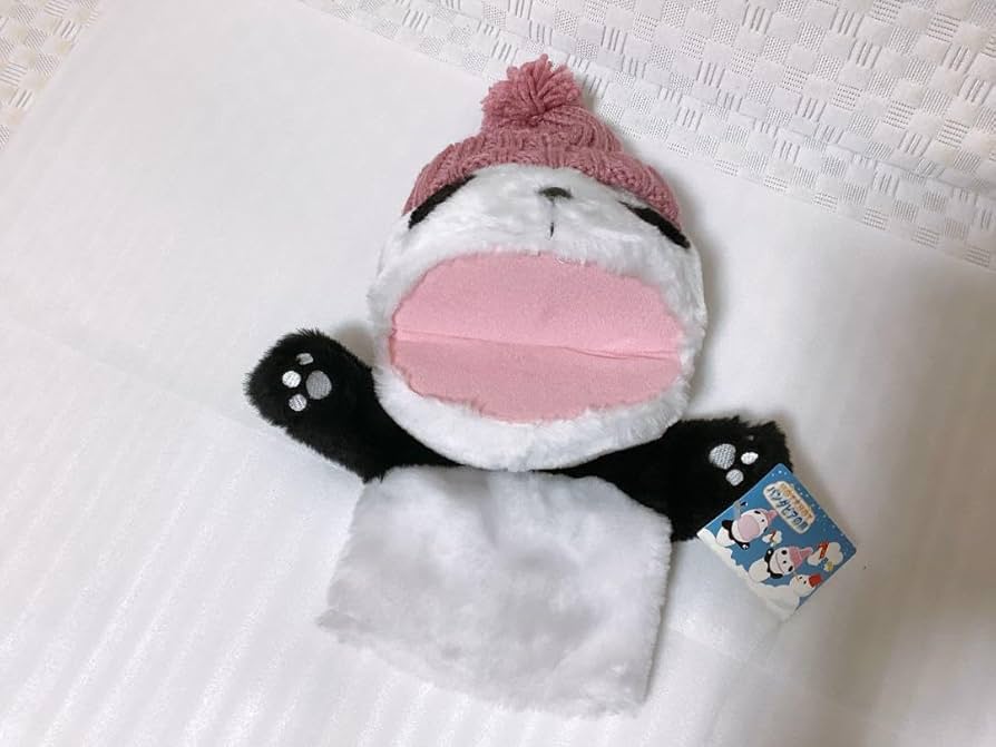 平成レトロ ❤︎HOT★HOT パンダビアの泉❤︎ パペットぬいぐるみ 非売品 平成レトロ ❤︎HOT☆HOT パンダビアの泉❤︎ パペット