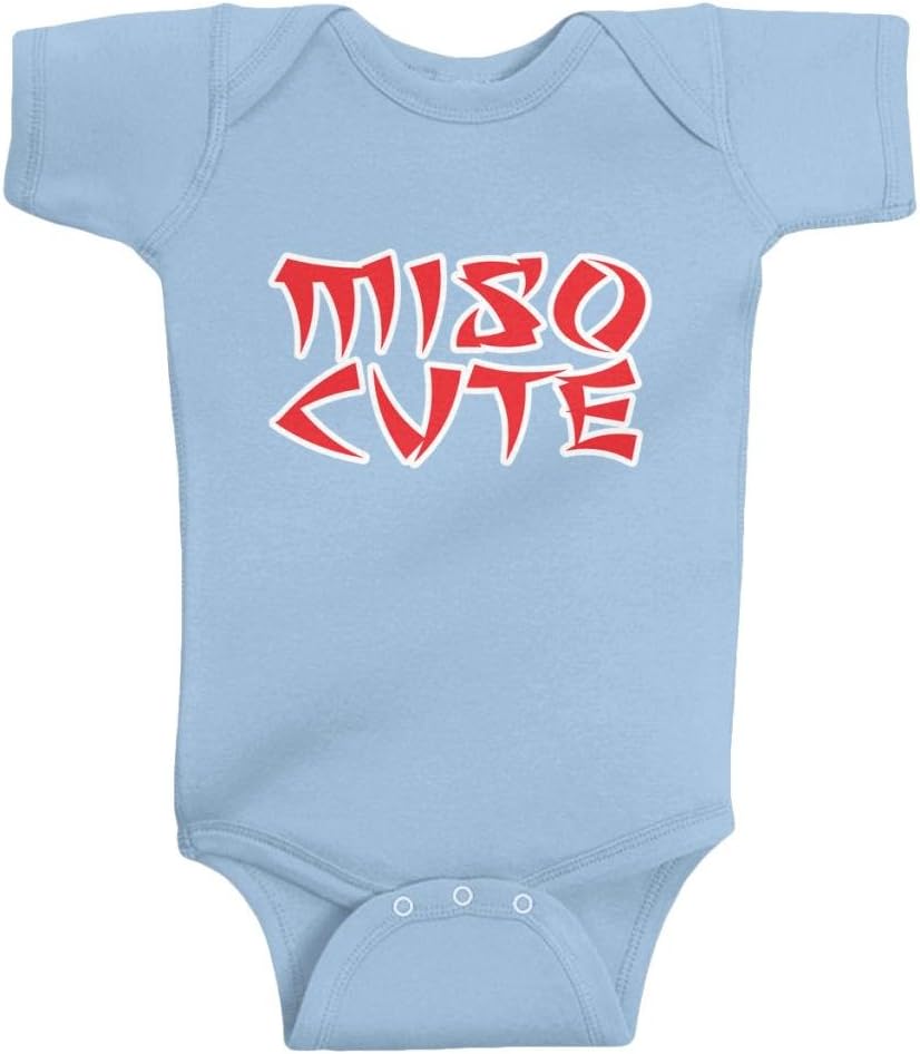 Threadrock Unisex Baby Miso Cute Bodysuit