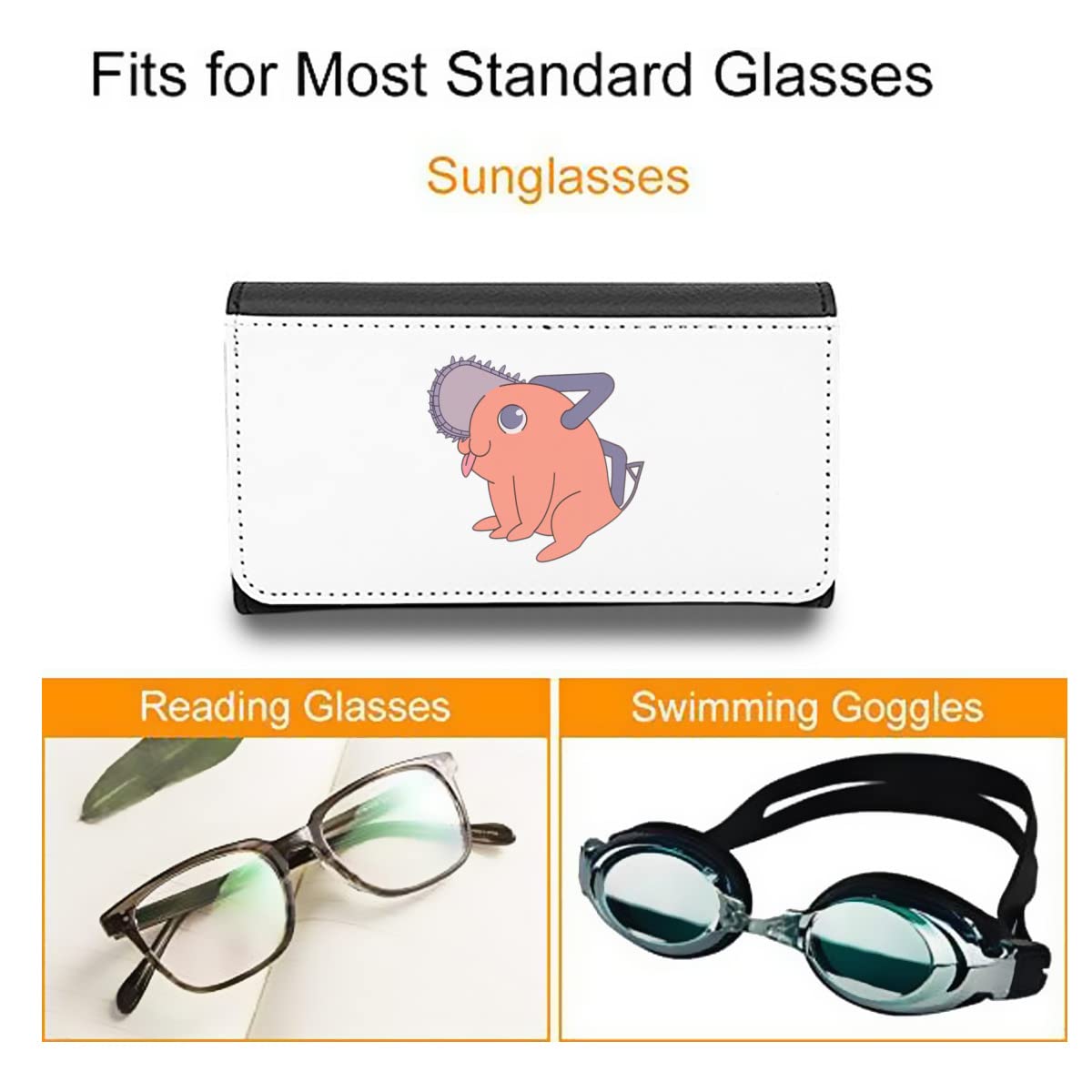 Amazon.co.jp: チェンソーマン メガネケース ハード コンパクト