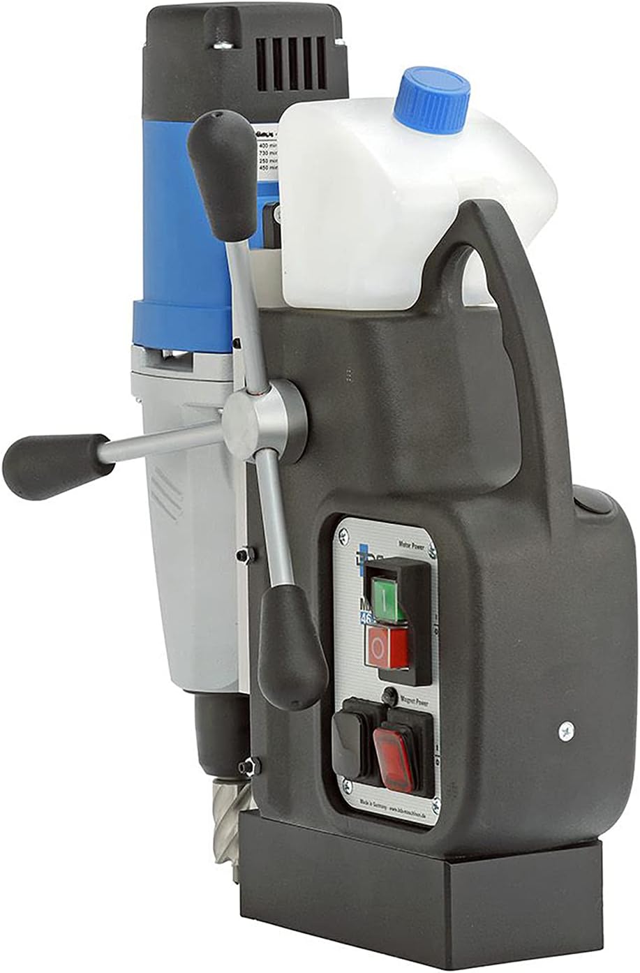 CS Unitec | MAB 465 Portable Magnetic Drill Press | 1150W 1-speed Benchtop Power Drill Machine w/up to 1-1/2" Diameter