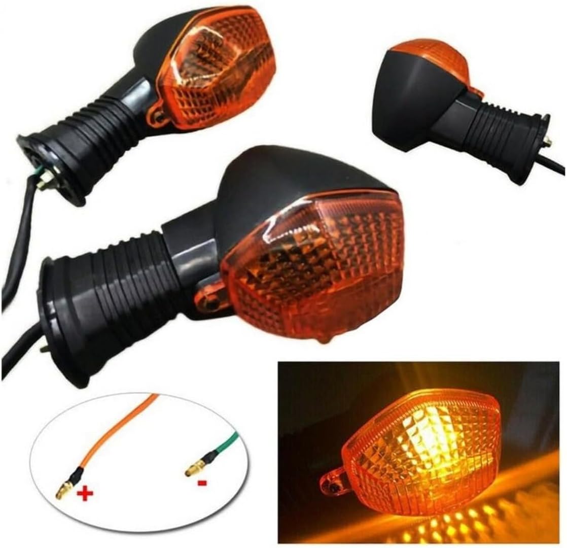 Generic Mini uniwersalne wskaźniki Dla Suzuki SV 650S 2003-2016 2 szt. lampka kierunkowskazu motocyklowego