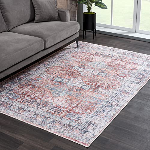 Tapete Bloom Rugs Caria 5x7 Antideslizante Lavable miniatura 4