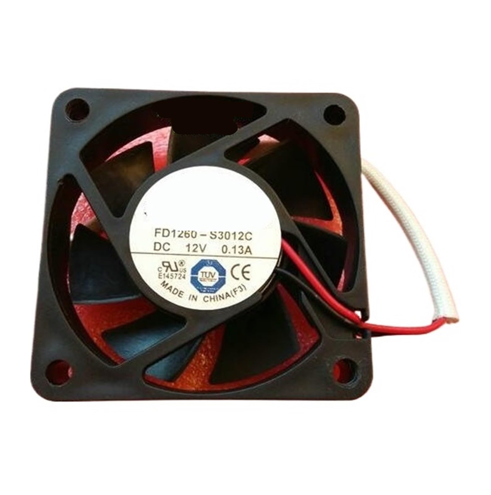 LZIKKGKI 60 * 60 * 15mm FD1260-S3012C DC12V 0.13A 2 wire cooling fan