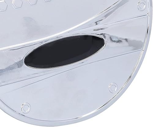 Miniatura 8 de Aramox Tapa de combustible, tapa de gasolina, llenado de combustible de gas, cubierta de ajuste de gas para puerta, decoración cromada para Mazda