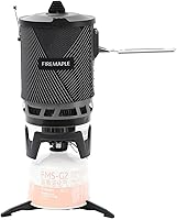 Vista 1 de Estufa portátil Fire-Maple Star X2 Pro para mochileros y campamentos - Herramienta de cocina de campamento rápida, compacta y eficiente para Negro