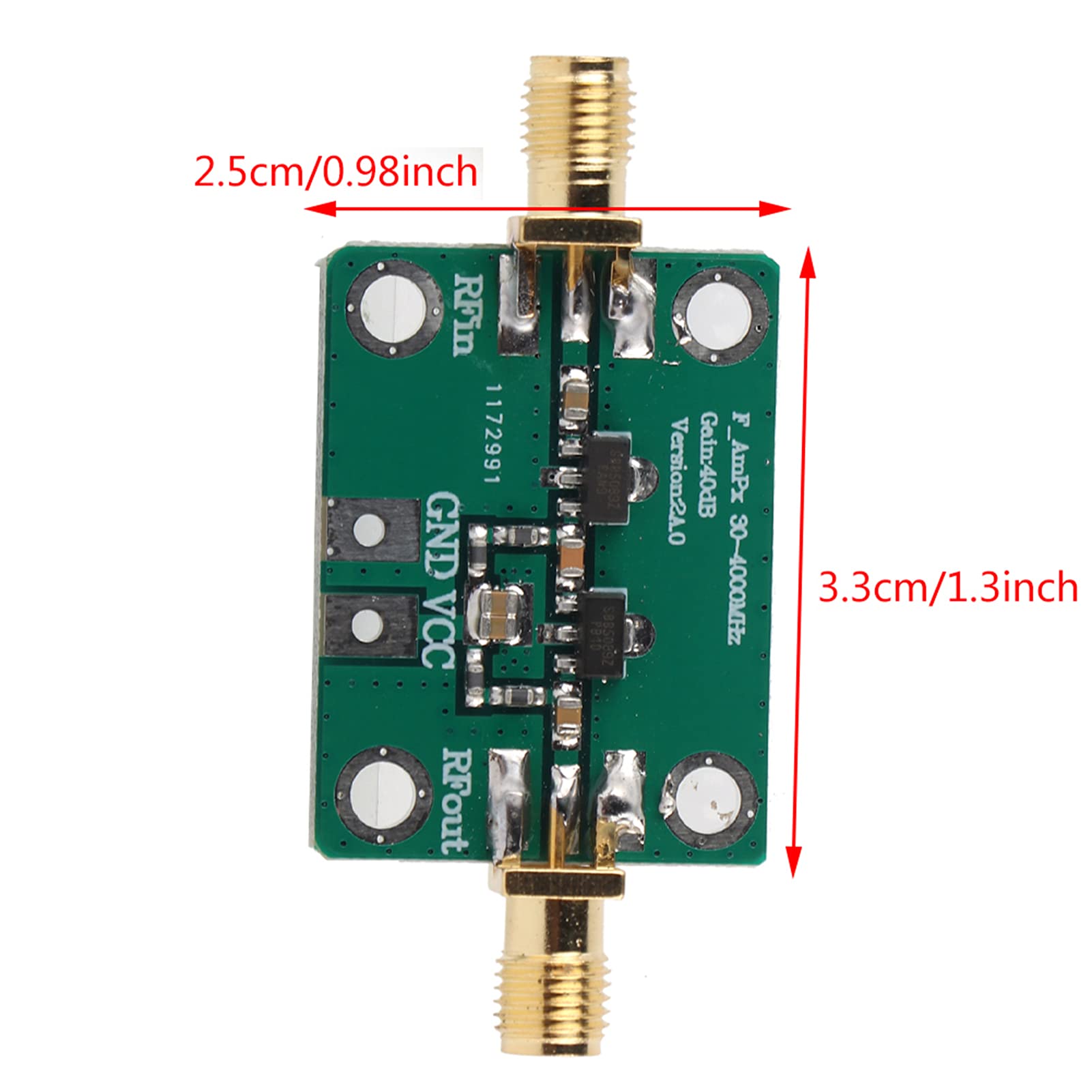 Amazon.com: RF Broadband Amplifier Module, 40dB Gain, 30MHz