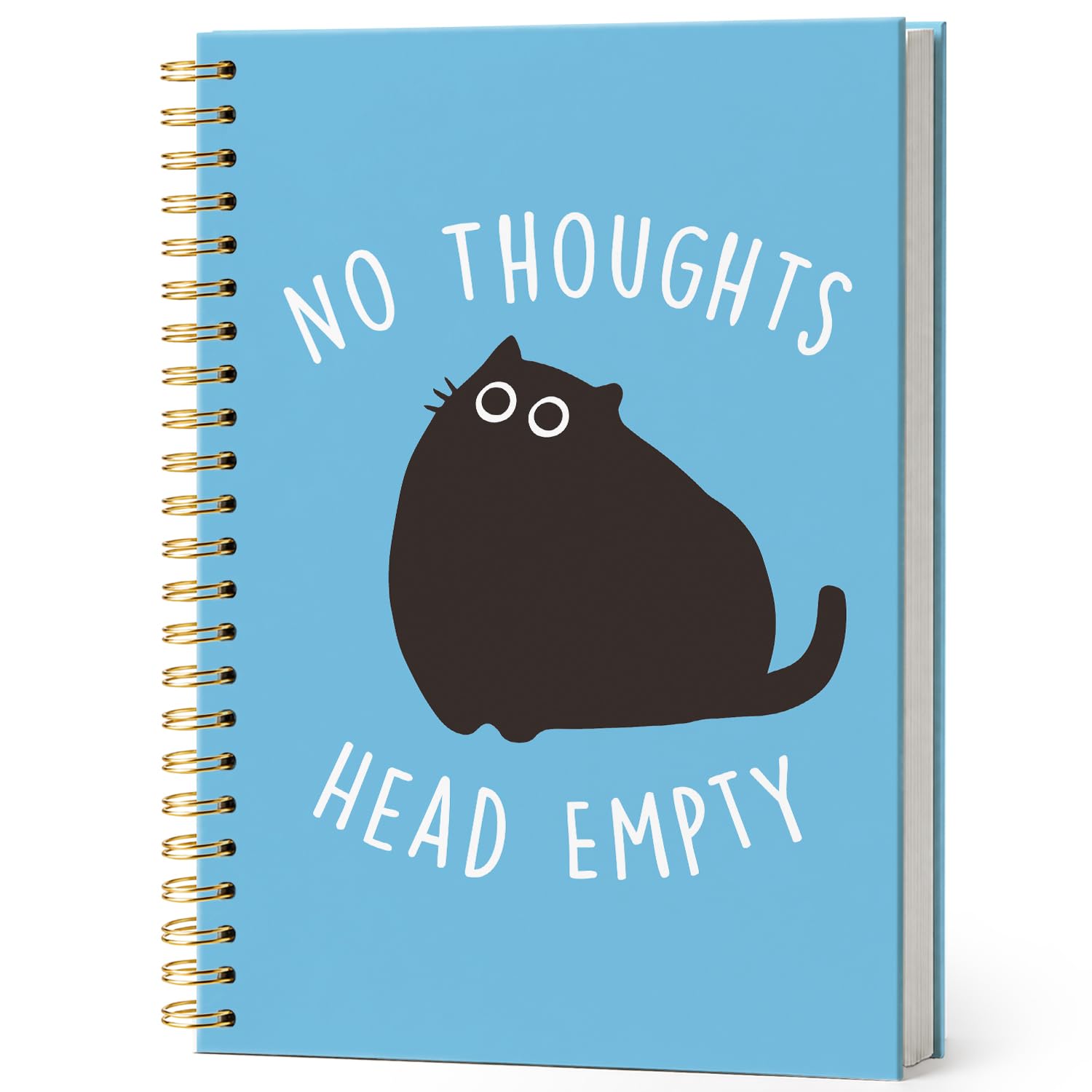 Carnet de notes à spirale rigide chat noir pour ne plus perdre vos idées - 7