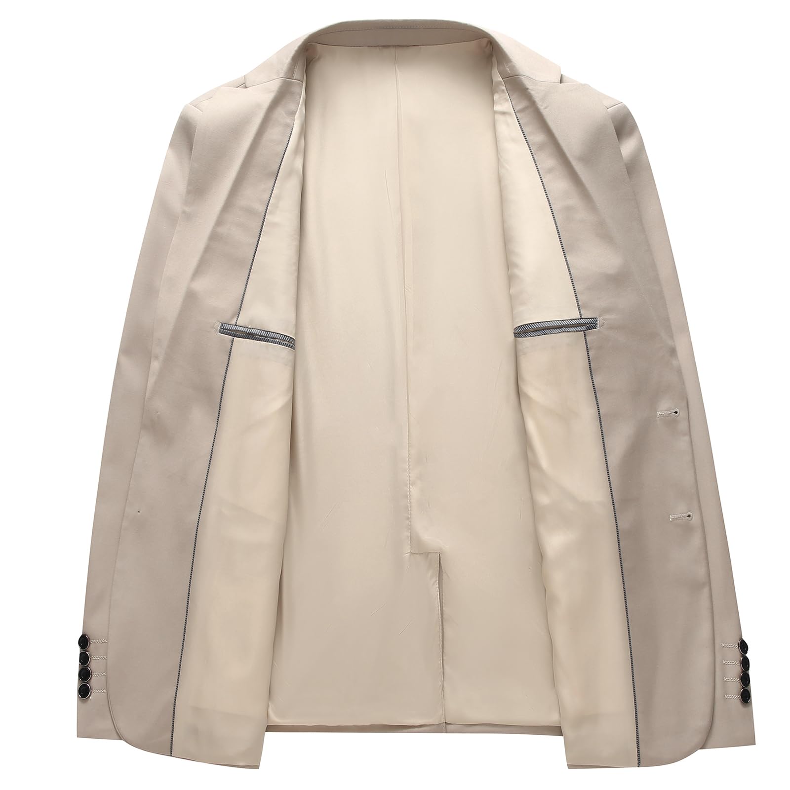 Costume Homme 2 Pièces Mariage Slim Fit d'affaires à Deux Boutons Smokimg Formel Couleur Unie Blazer Veste et Pantalon