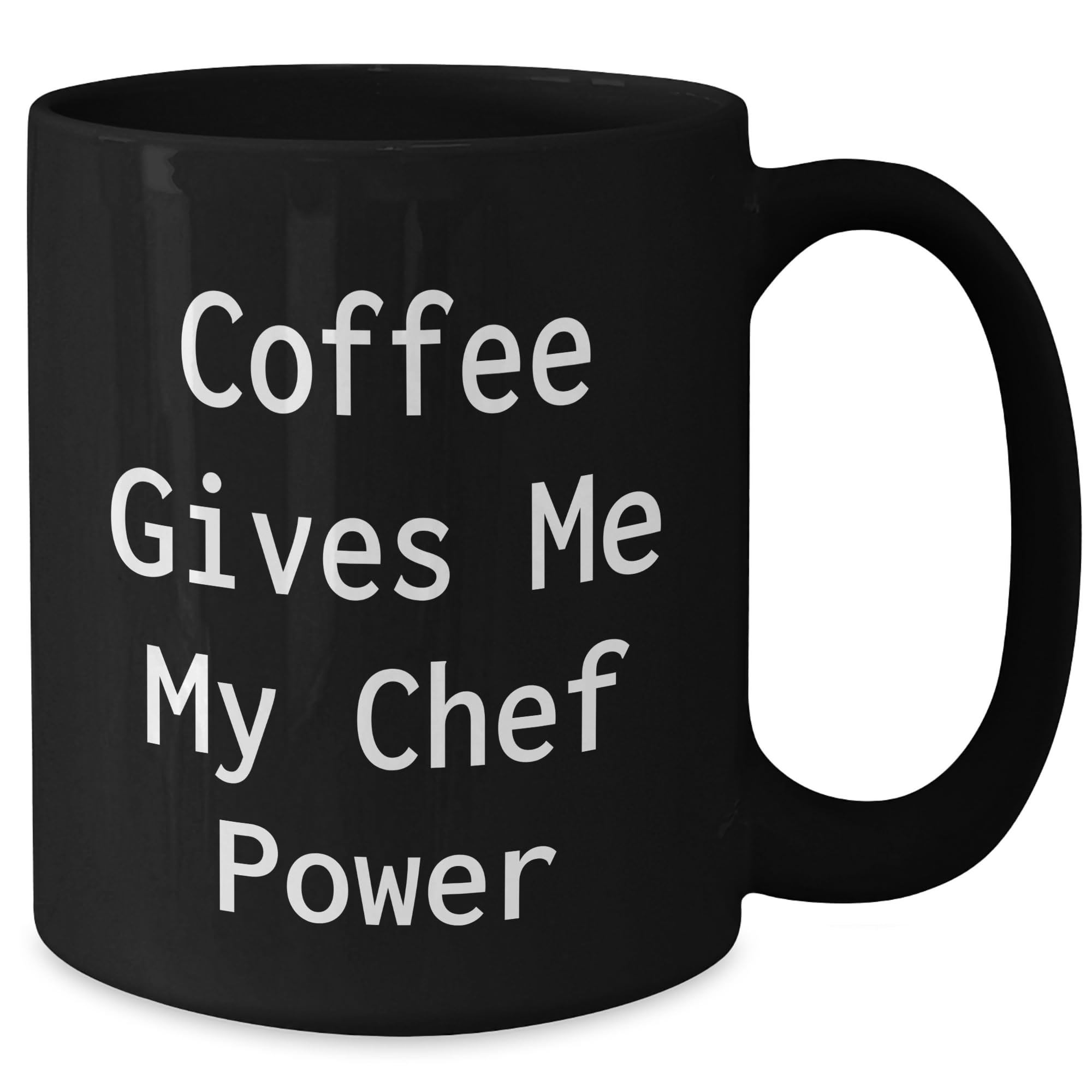 Funny Chef Quotes Black Coffee Mug Gifts from Friends to Chef, Chef Valentine's Unique Gifts