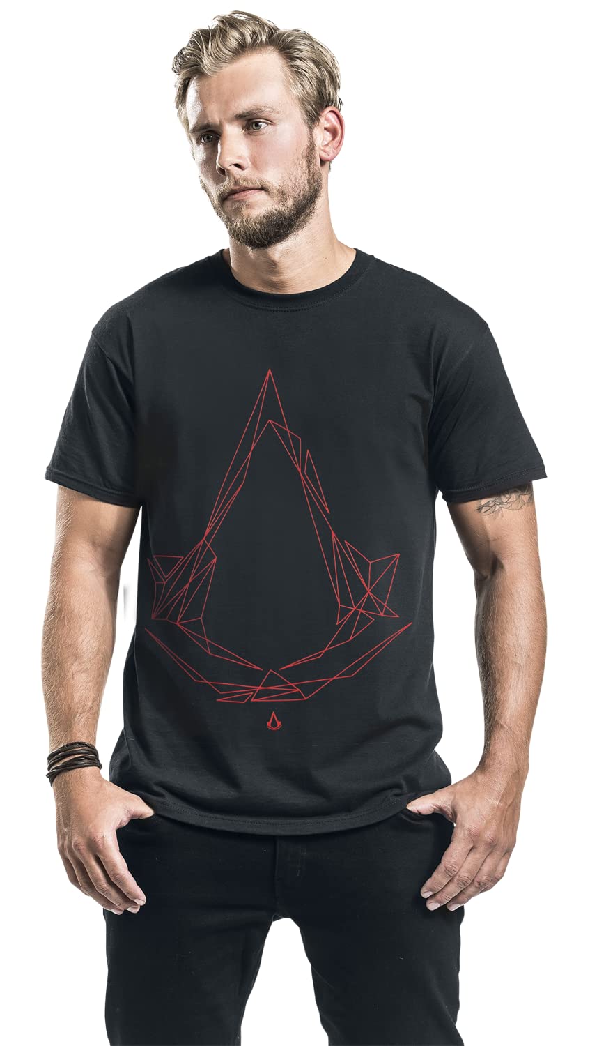 Assassins Creed - T-Shirt à Manches Courtes pour Homme et garçon