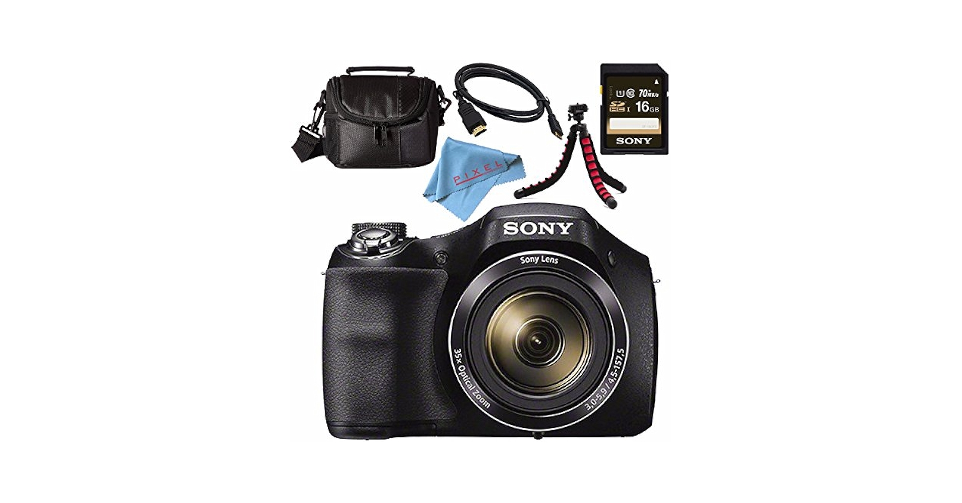 【美品】 SONY Cyber-shot DSC-H300 ソニー 光学35倍 Sony Cyber-Shot DSC-H300 20.1MP 35x Optical Zoom Compact