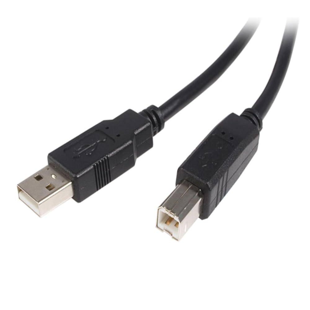 Amazon.com: StarTech.com USB 2.0 Cable A-B Male to Male 2m