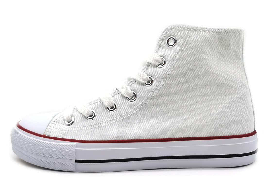 P&L Zapatillas Altas de Lona Mujer Botin Basket Autoclave