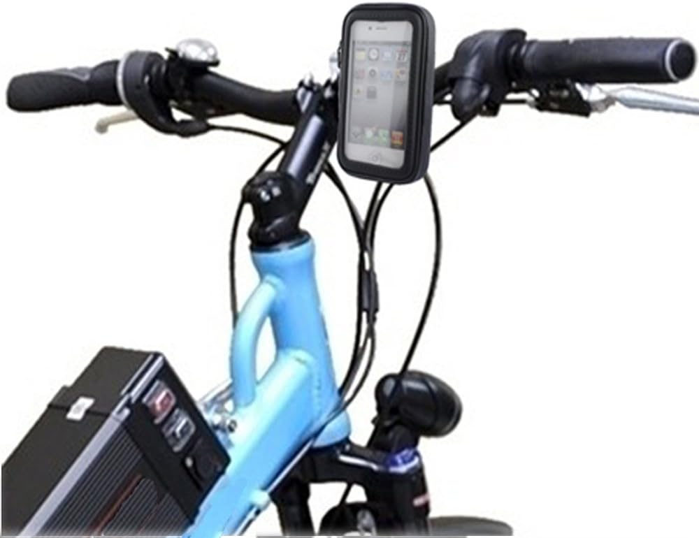 OPACC Waterproof Case For Bicycling Sports,Waterproof Bicycle Holder Case bag for Apple Iphone 6(4.7inch), Bike Sports Water Resistant Case with Bicycle Handlebar Mount for Apple Iphone 6(Only 4.7" 2014 New)