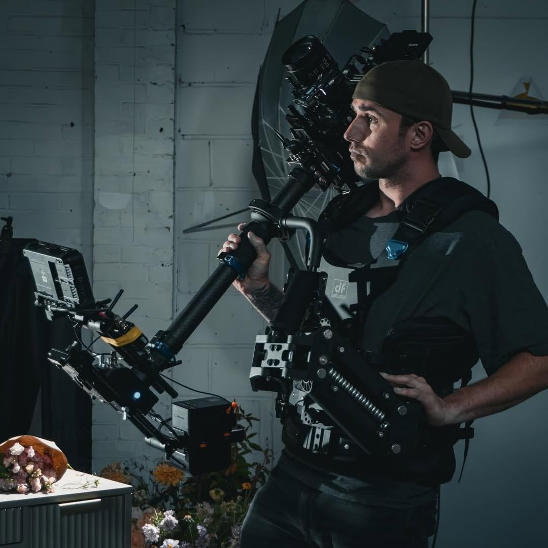 Thanos-PROCINE Oś Steadycam, system stabilizacji obciążenia 35 kg dla operatora filmowego, kompatybilny z kamerą kinową Alexa 35, czerwony, Amira, FX6, Canon C400, Komodo, DJI Ronin 4D Flex itp