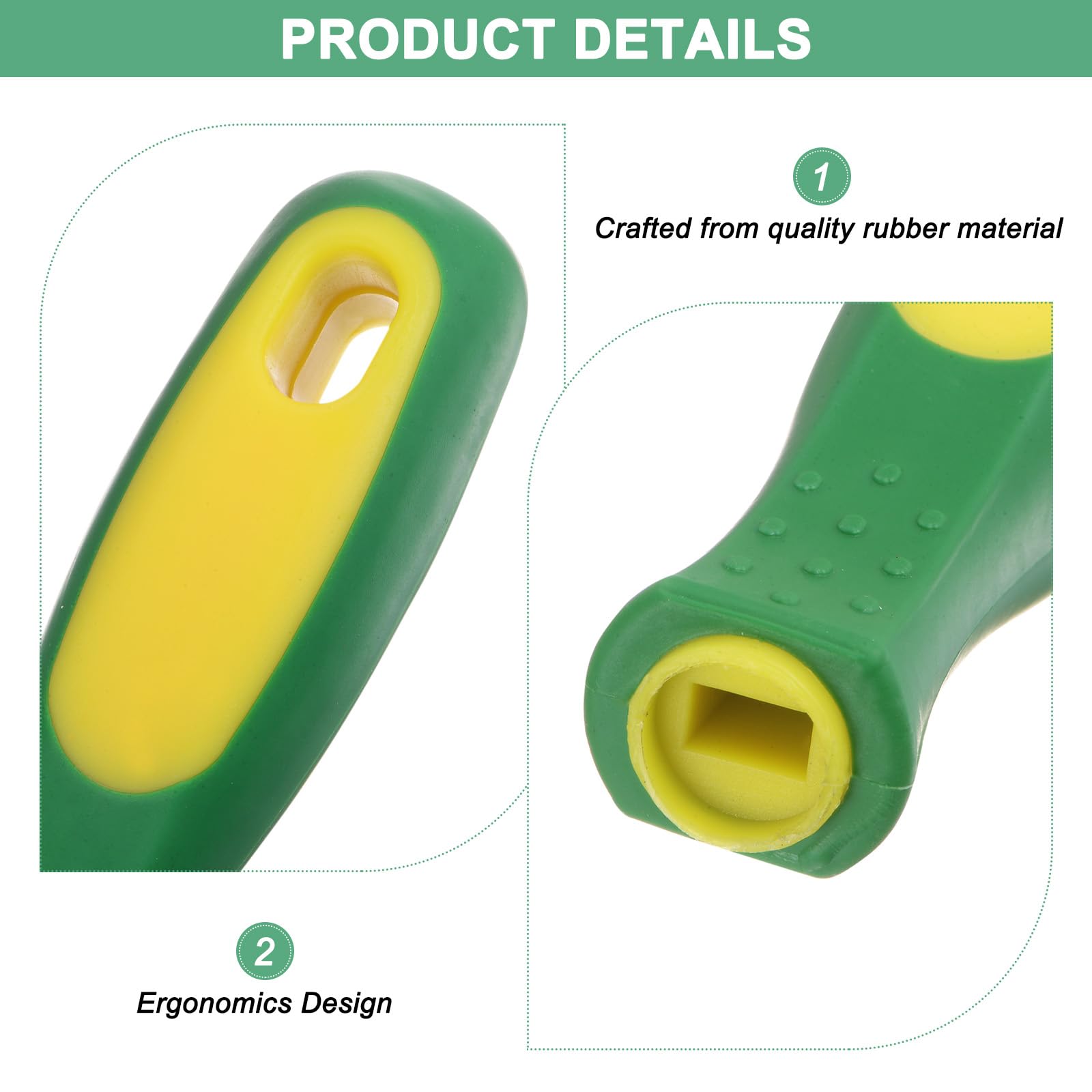 M METERXITY 3-Pack Rubber File Handle - Image 2