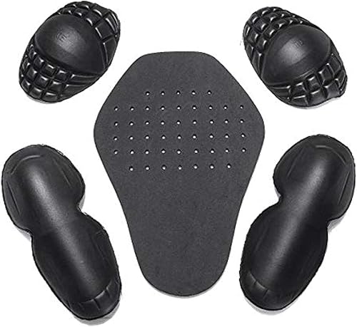 Protectores de armadura de chaqueta de motocicleta Insertar hombro codo rodilla espalda almohadilla de impacto