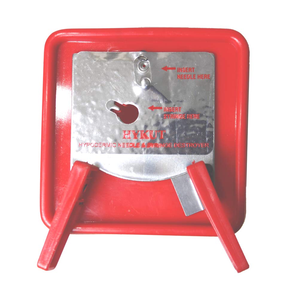 KosmoCare Hykut Hypodermic Needle and Syringe Destroyer