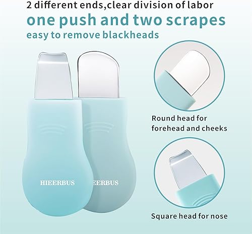 Miniatura 5 de Limpiador facial de silicona con herramienta para quitar puntos negros, para limpieza profunda de poros y exfoliantes, espátula, limpiador de poros,